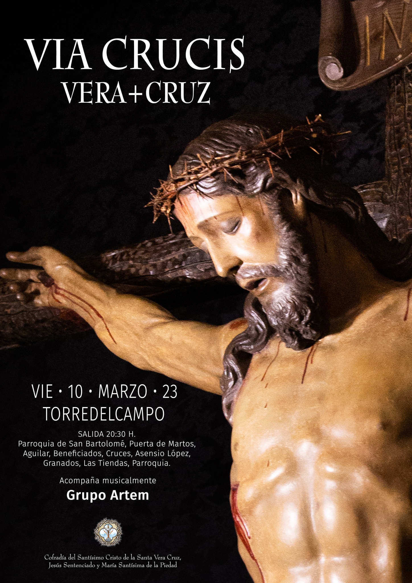 VIA CRUCIS VERA CRUZ VIERNES 10 DE MARZO